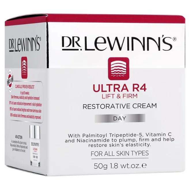 Dr Lewinns Ultra R4 Restorative Day Cream LiftFirm 50g 莱文医生 抗皱保湿紧致修护面霜 50g